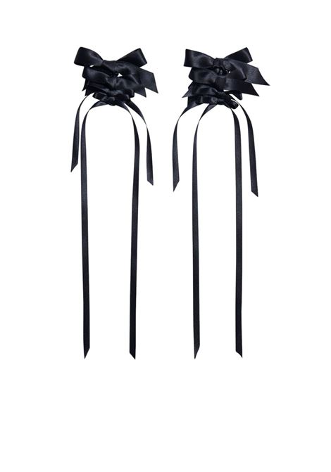 Blue multi-bow drip earrings Simone Rocha - women